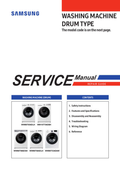 Samsung Washer Service Manual 72