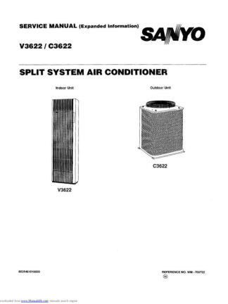 Sanyo Air Conditioner Service Manual 81