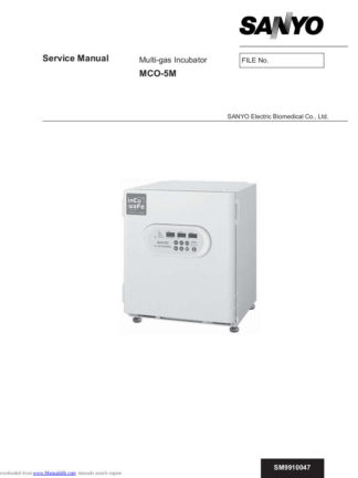 Sanyo Refrigerator Service Manual 11