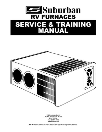 Suburban Furnace Service Manual 02