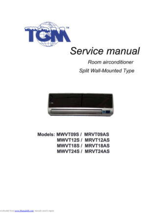 TGM Air Conditioner Service Manual 07