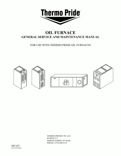 Thermo Pride Furnace Service Manual 02