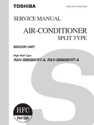 Toshiba Air Conditioner Service Manual 143