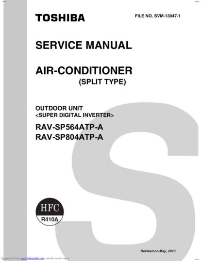 Toshiba Air Conditioner Service Manual 144