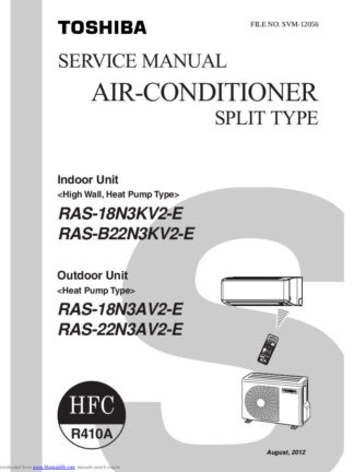 Toshiba Air Conditioner Service Manual 145