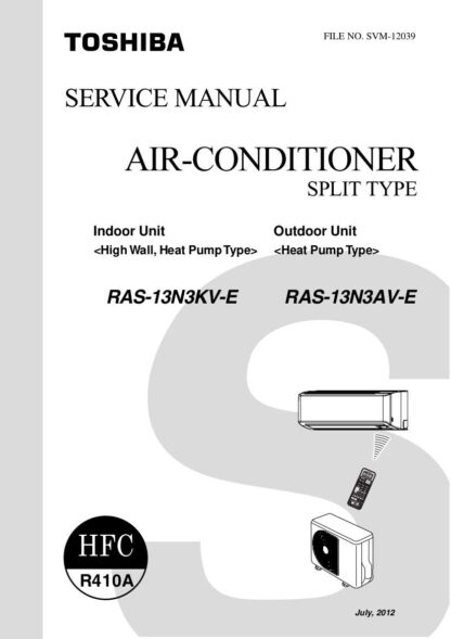 Toshiba Air Conditioner Service Manual 146