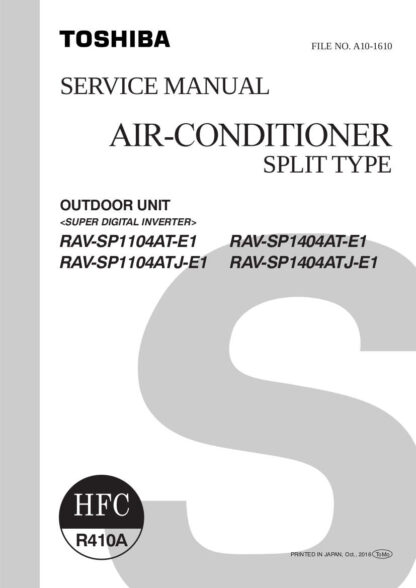 Toshiba Air Conditioner Service Manual 147