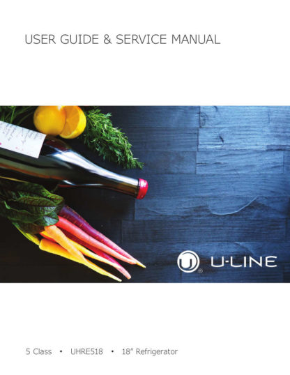 U-Line Refrigerator Service Manual 12