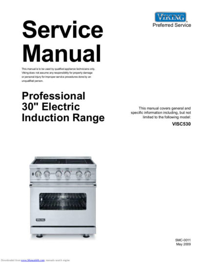 Viking Food Warmer Service Manual 19
