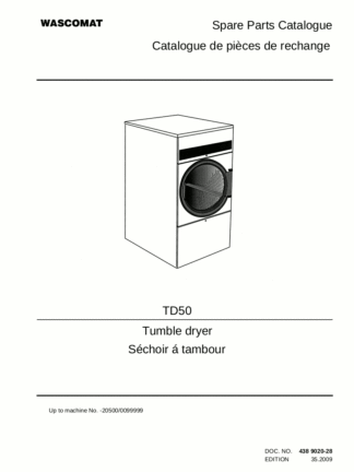 Wascomat Dryer Servicer Manual 09
