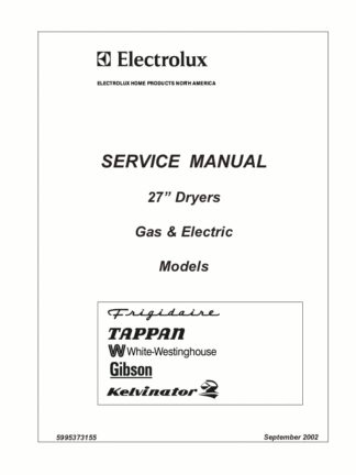Wascomat Dryer Servicer Manual 14