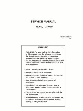 Wascomat Dryer Servicer Manual 03