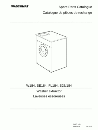Wascomat Washer Service Manual 21