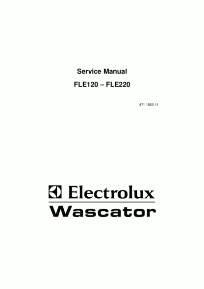 Wascomat Washer Service Manual 02