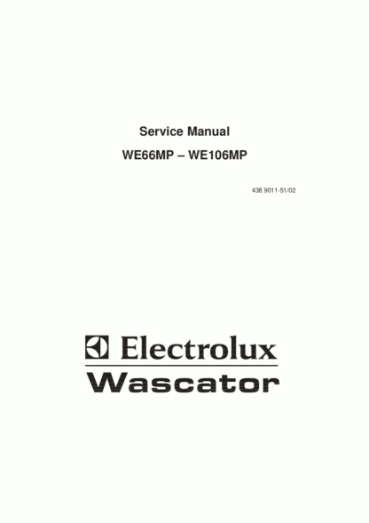 Wascomat Washer Service Manual 03