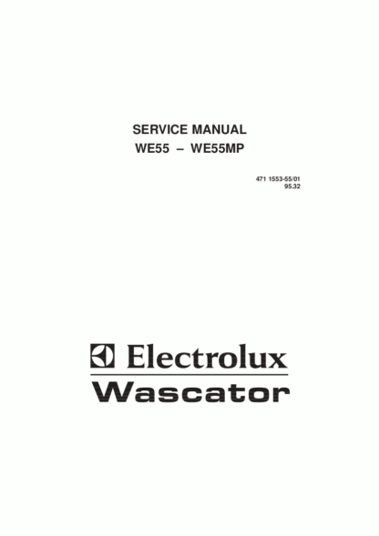Wascomat Washer Service Manual 14