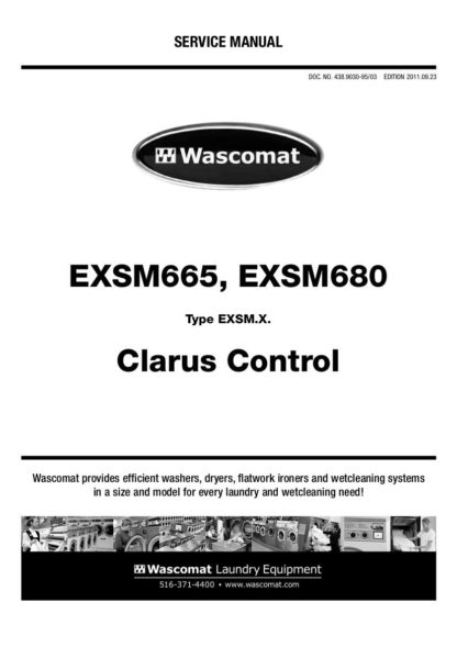 Wascomat Washer Service Manual 36
