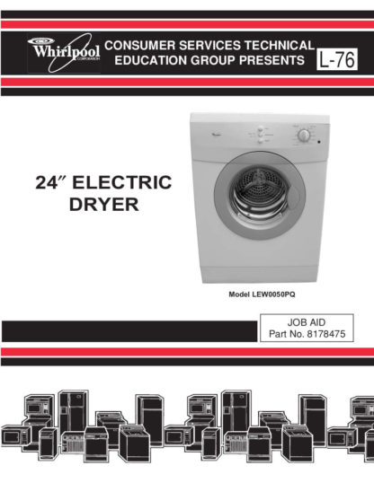 Whirlpool Dryer Service Manual 05