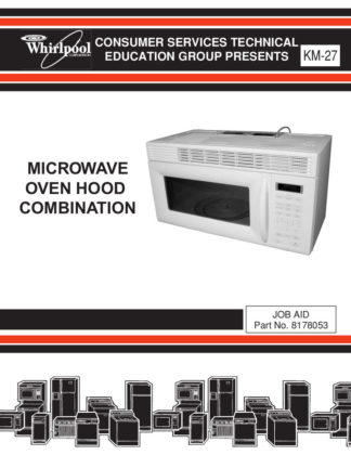 Whirlpool Microwave Oven Service Manual 03