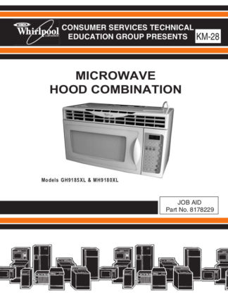 Whirlpool Microwave Oven Service Manual 04