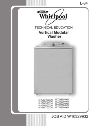 Whirlpool Washer Service Manual 15