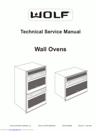 Wolf Foor Warmer Service Manual 07