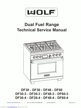 Wolf Foor Warmer Service Manual 09