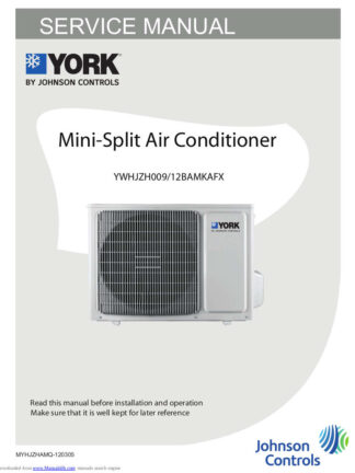 York Air Conditioner Service Manual 05